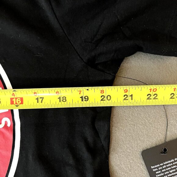 True Religion Men's Jet Black Strike Embellished Short Sleeve T-shirt Medium NWT - Picture 11 of 12